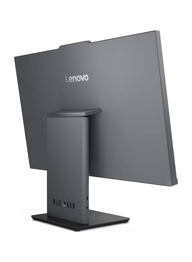لينوفو - ThinkCentre Neo 50a AIO With 23.8-Inch Full HD Display, Intel Core i5-13420H Processor/8GB RAM/512GB SSD/Intel UHD Graphics/DOS(Without Windows) English/Arabic Luna Grey - Image 1