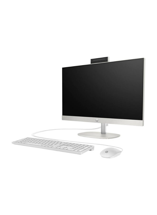 HP 24-cr1006nh  AIO With 23.8-Inch Full HD Display, Core Ultra 5 125U Processor/16GB RAM/512GB SSD/Intel Iris XE Graphics/DOS(Without Windows) English White - Image 3