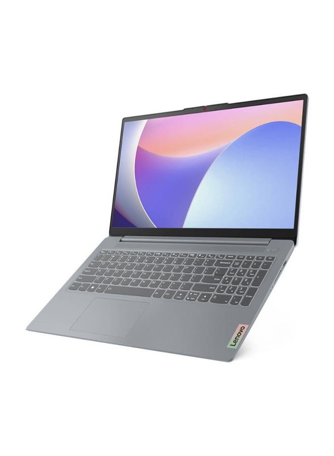 IdeaPad Slim 3 Laptop With 15.6-Inch Full HD Display, Intel Core i5-1335U Processor/8GB RAM/512GB SSD/Intel Iris XE Graphics/DOS(Without Windows) English Arctic Grey