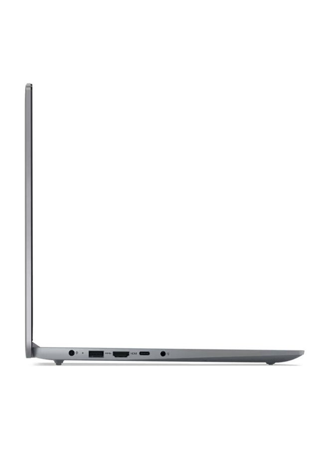 IdeaPad Slim 3 Laptop With 15.6-Inch Full HD Display, Intel Core i5-1335U Processor/8GB RAM/512GB SSD/Intel Iris XE Graphics/DOS(Without Windows) English Arctic Grey
