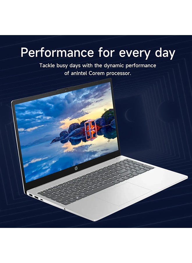 HP - Essential Laptop With 15.6-Inch Full HD Display, Intel Core i3-1215U Processor/16GB RAM/1TB SSD/Intel UHD Graphics/Windows 11 Home English Silver - Image 1
