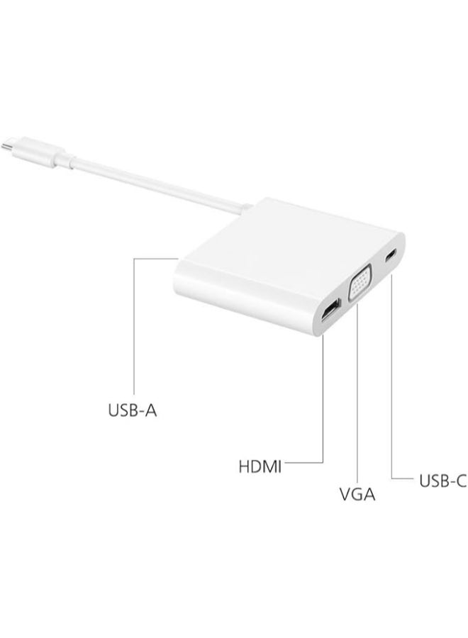HUAWEI MateDock 2 Docking Station with HDMI/VGA/USB-C Adapter | AD11 - White  - Image 3