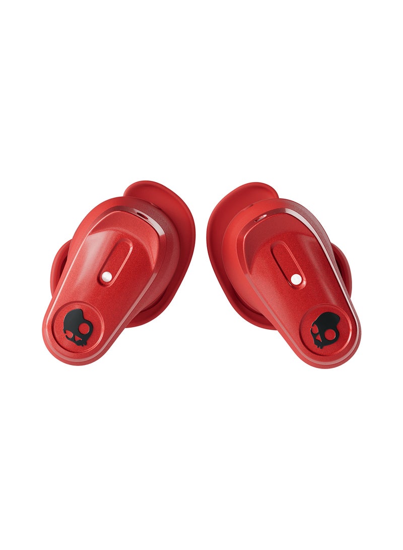 Skullcandy Method 360 ANC Wireless Earbuds, Sound by Bose, Bluetooth Headphones, Premium Noise Cancelling, Up to 40 Hrs Battery, Sweat and Water Resistant, Microphone for iPhone Android Plasma Red  - Image 1