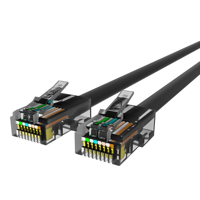 بيلكين CAT6 Ethernet Patch Cable, RJ45, M/M Black  - Image 2