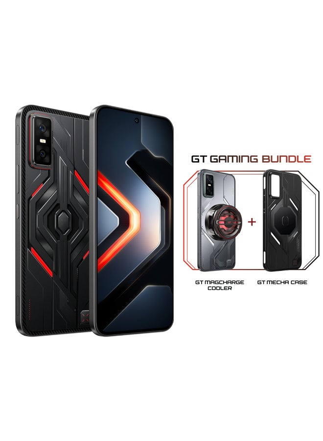 GT30 pro Dual SIM Dark Flare 12GB RAM 512GB 5G With MAGCHARGE Cooler And GT Case - Middle East Version