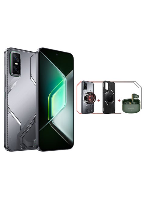 GT30 Pro Dual SIM Shadow Ash 8GB RAM 256GB 5G With  Magsafe Fan+ xbuds + Case - Middle East Version
