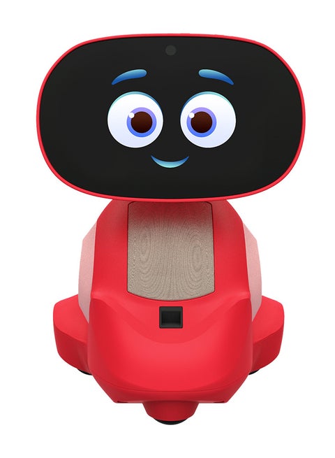 3 AI-Powered Smart Robot for Kids, STEM Learning Educational Robot, Interactive Voice Control Robot with App Control, Disney Stories, Coding Apps, Unlimited Games For Girls And Boys Ages 5-10 -Red