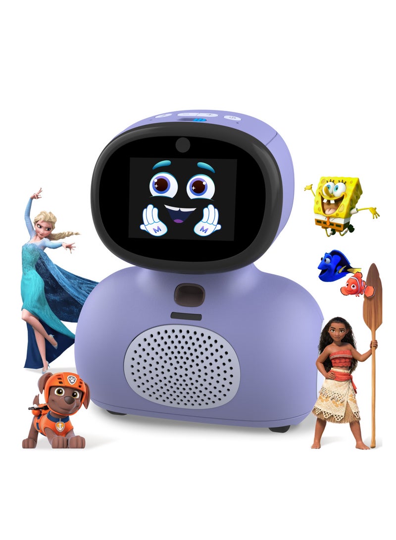 MIKO - Mini Purple with 30 Days Free Max AI Robot for Kids Fosters STEAM Learning And Education Packed With Games - Image 1