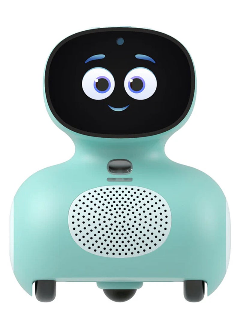 ميكو Mini Blue with 30 Days Free Max AI Robot Fosters STEAM Learning And Education, Packed With Games, Dance, Singing And Child-Safe Conversational Learning  - Image 1