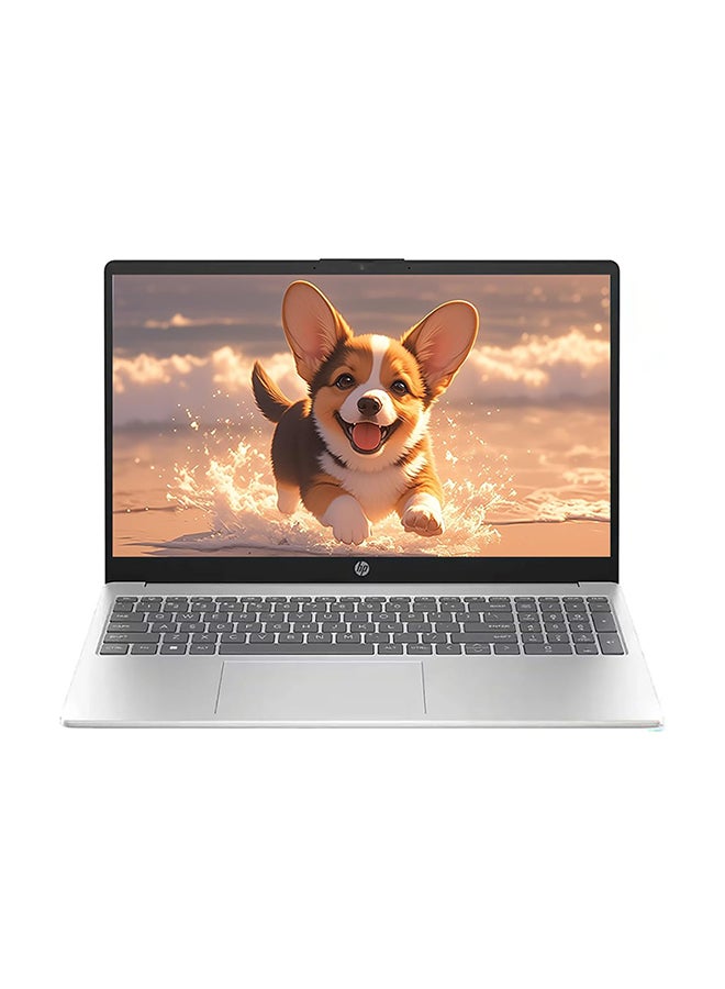 HP - Touch Laptop With 15.6-Inch HD Display, Intel Core i5-1235u Processor/16GB RAM/1TB SSD/Intel Iris XE Graphics/Windows 11 Pro +BWE Accessories English/Arabic Silver - Image 1