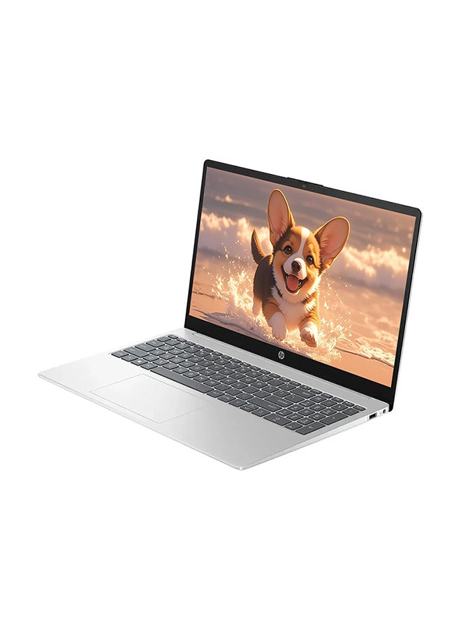 HP Touch Laptop With 15.6-Inch HD Display, Intel Core i5-1235u Processor/16GB RAM/512GB SSD/Intel Iris XE Graphics/Windows 11 Pro +BWE Accessories English/Arabic Silver  - Image 3