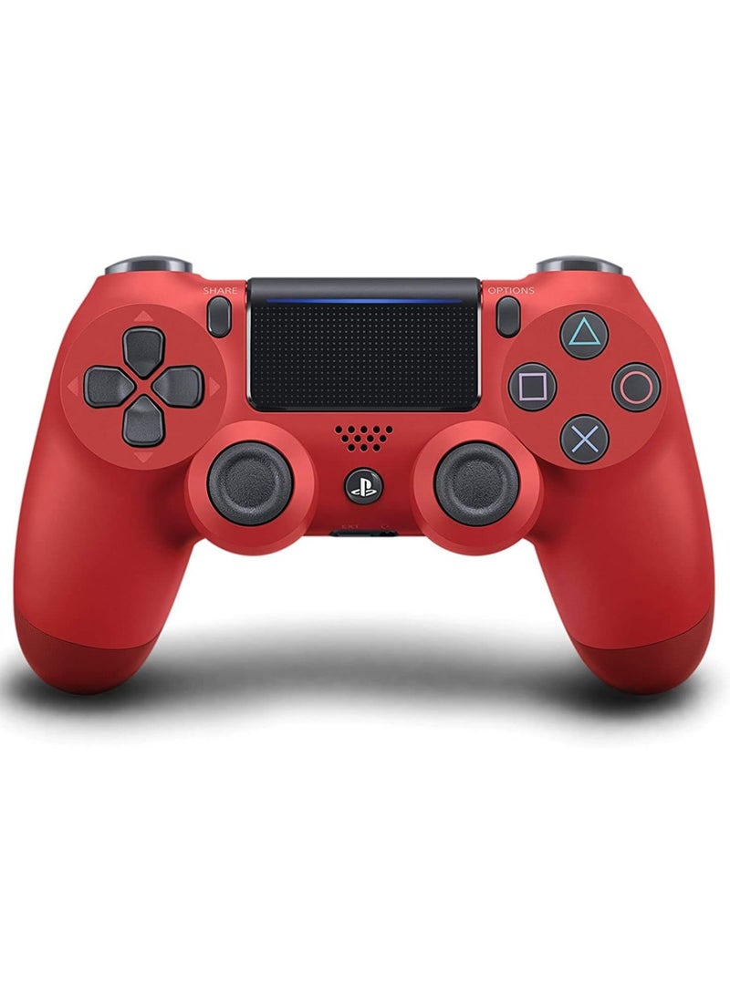 DualShock Wireless Controller For PlayStation 4 - Red  (KSA Version)