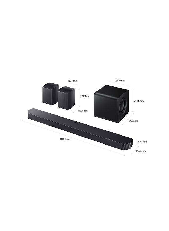 Samsung 2025 Q930F Q-Series Wireless Dolby Atmos 9.1.4ch Soundbar | Samsung Saudi Arabia HW-Q930F/SA black  - Image 2