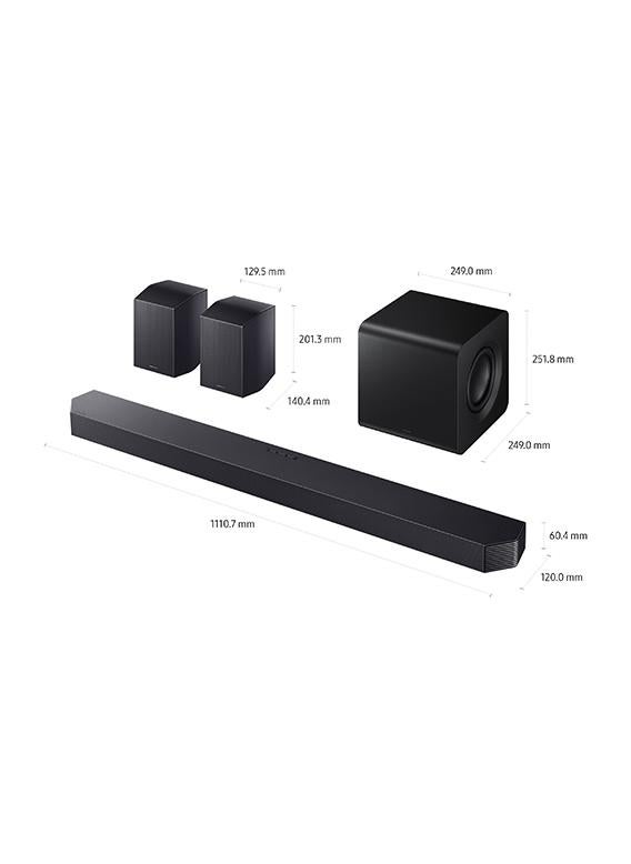 Samsung 2025 Q930F Q-Series Wireless Dolby Atmos 9.1.4ch Soundbar | Samsung Saudi Arabia HW-Q930F/SA black - Image 2