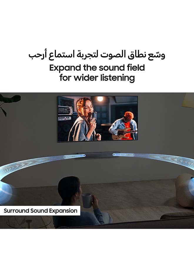 Samsung 2025 B400F B-Series Wireless 2.0ch Built-in woofer Soundbar | Samsung Saudi Arabia HW-B400F/SA black - Image 5