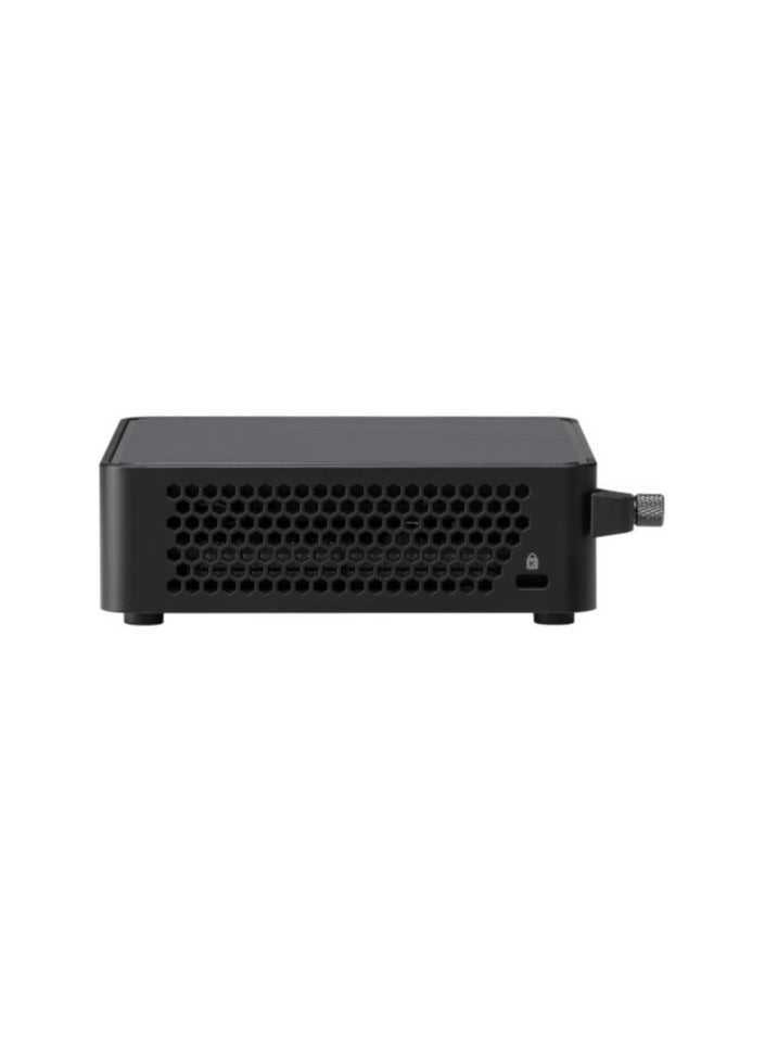 أسوس NUC 14 Pro RNUC14RVKU700002I Slim Barebone Kit, Intel Core Ultra 7 155H, 2x SODIMM Slots, M.2 2280 & M.2 2242 NVMe Storage Slot, Intel Graphics, EU Cord, Black | 90AR0062-M000E0  - Image 3