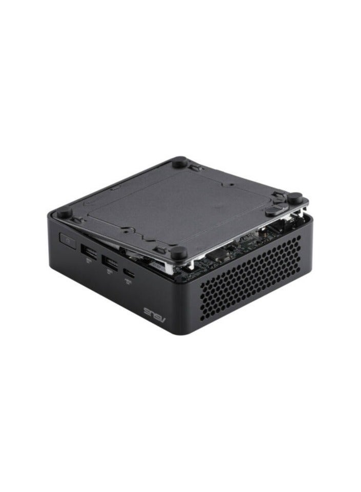 أسوس NUC 14 Pro RNUC14RVKU700002I Slim Barebone Kit, Intel Core Ultra 7 155H, 2x SODIMM Slots, M.2 2280 & M.2 2242 NVMe Storage Slot, Intel Graphics, EU Cord, Black | 90AR0062-M000E0  - Image 4