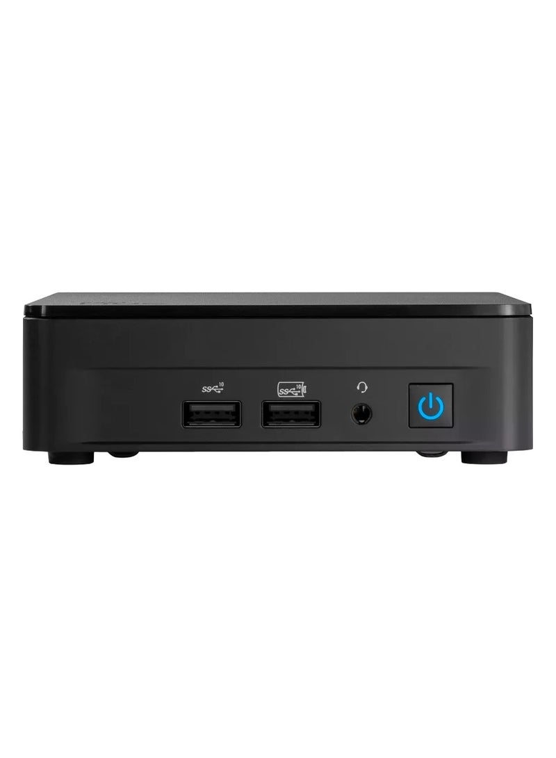 أسوس NUC 13 Pro Slim Mini PC Kit, Intel Core i5-1340P (12 Cores, 16 Threads, Up to 4.6 GHz), Intel Iris Xe Graphics, Up to 64GB DDR4 RAM Support, Dual M.2 Storage, 2.5Gb Ethernet, Wi-Fi 6E, Thunderbolt 4, USB 3.2, HDMI 2.1, VESA Mountable, Barebone Kit | 90AR0031-M00090  - Image 1