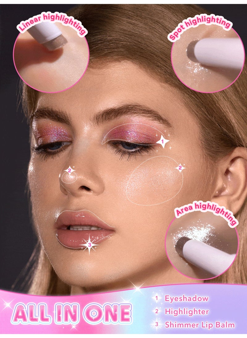 شيجلام Crystal Jelly Glaze Stick - GoldenGirl - Image 2