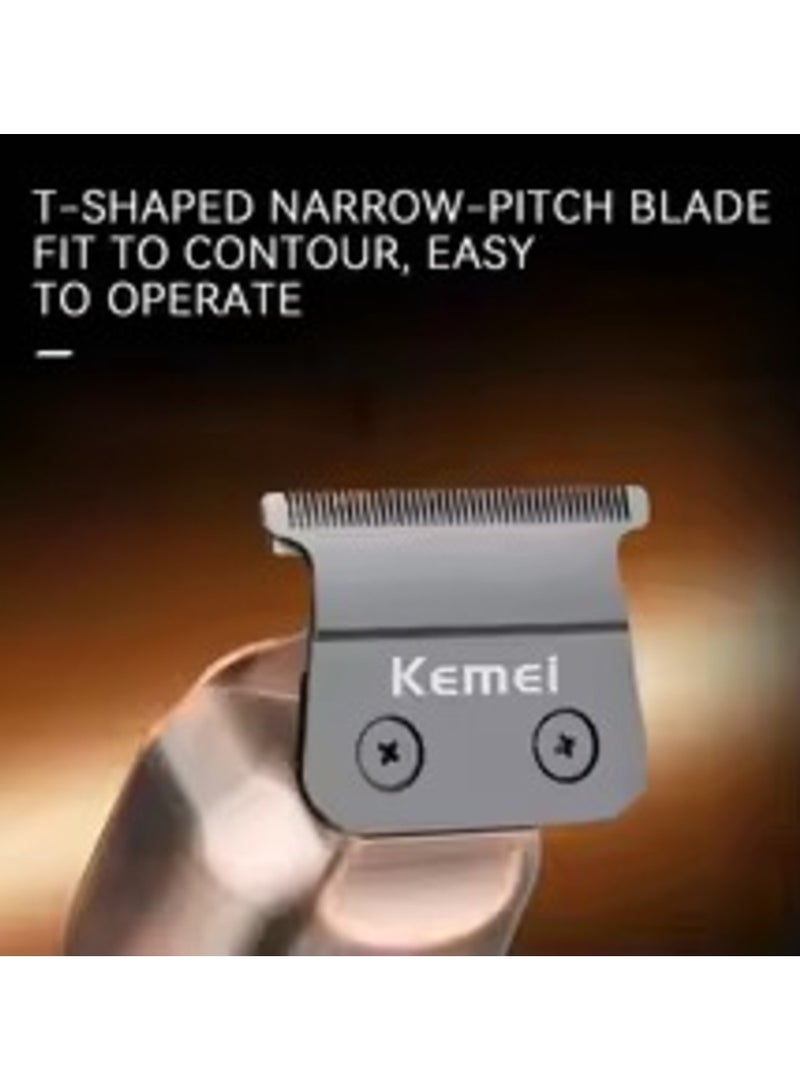 Kemei KM-1576 Digital Hair Clipper: Fast USB Charging with Long Battery Life  - Image 5