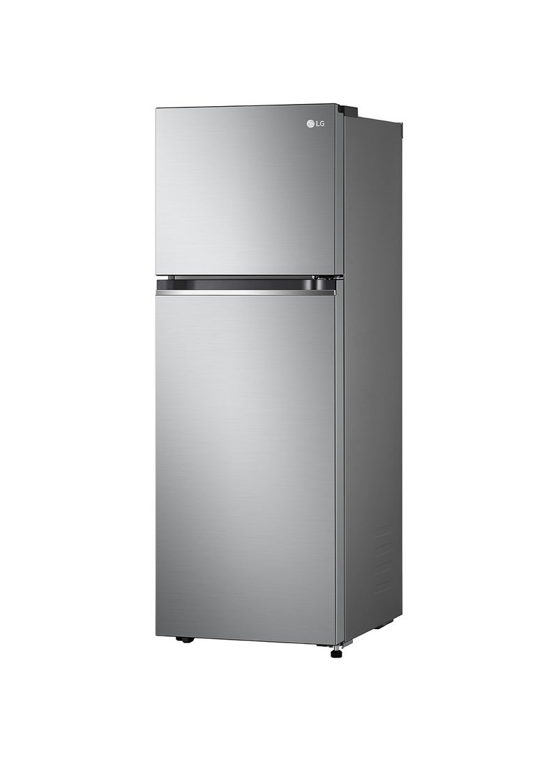 إل جي ثلاجة بسعة إجمالية وصافية 263/243 لتر بتصميم جديد وصينية قابلة للسحب - GR-B355PLMB - فضي بلاتينيوم - Image 4