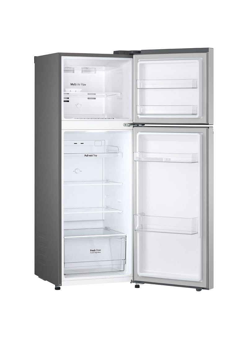 إل جي ثلاجة بسعة إجمالية وصافية 263/243 لتر بتصميم جديد وصينية قابلة للسحب - GR-B355PLMB - فضي بلاتينيوم - Image 5