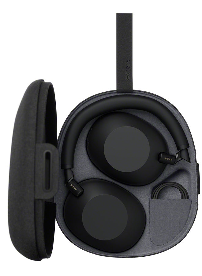 Sony - WH-1000XM6 Wireless Over-Ear Noise Cancelling Headphones – Hi-Res Audio, Foldable Design, 30-Hour Battery, Bluetooth Multipoint - Black - Image 1