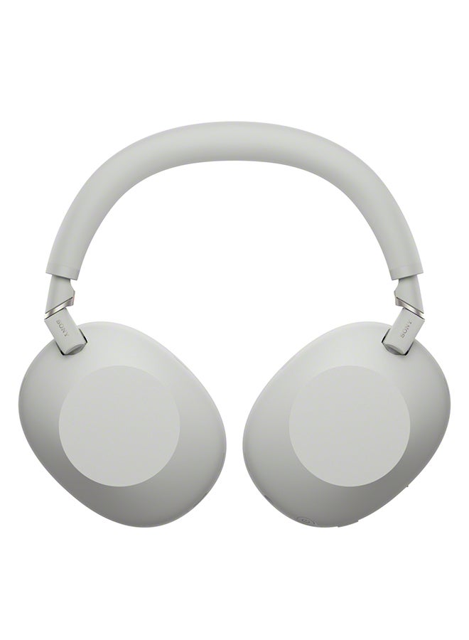 Sony WH-1000XM6 Wireless Over-Ear Noise Cancelling Headphones – Hi-Res Audio, Foldable Design, 30-Hour Battery, Bluetooth Multipoint - Silver  - Image 4