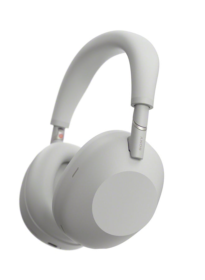 Sony WH-1000XM6 Wireless Over-Ear Noise Cancelling Headphones – Hi-Res Audio, Foldable Design, 30-Hour Battery, Bluetooth Multipoint - Silver  - Image 1