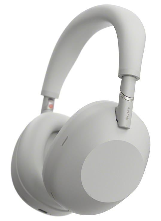 سوني WH1000XM6/SM Wireless Over-Ear Noise Cancelling Headphones – Hi-Res Audio, Foldable Design, 30-Hour Battery, Bluetooth Multipoint - Platinum Silver - Image 1