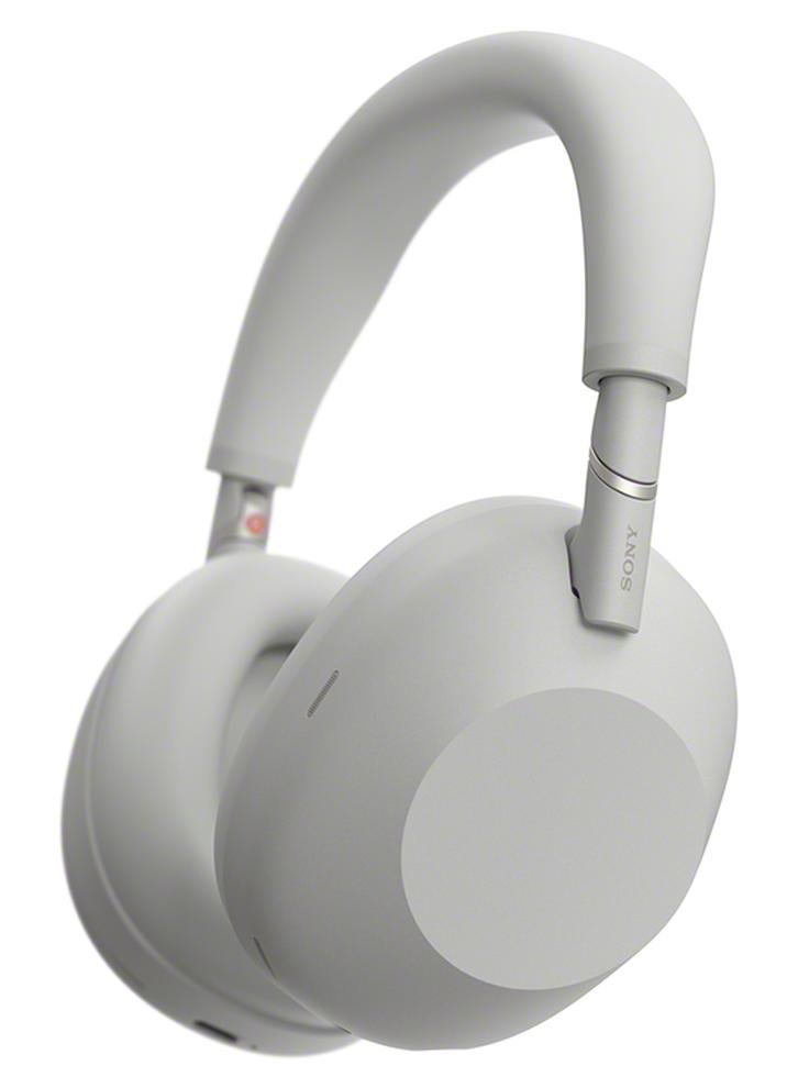 Sony WH1000XM6/SM Wireless Over-Ear Noise Cancelling Headphones – Hi-Res Audio, Foldable Design, 30-Hour Battery, Bluetooth Multipoint - Platinum Silver - Image 1