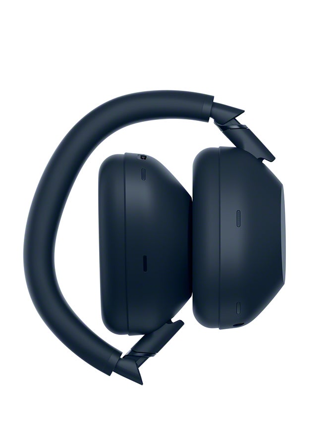 Sony - WH1000XM6/LM Wireless Over-Ear Noise Cancelling Headphones – Hi-Res Audio, Foldable Design, 30-Hour Battery, Bluetooth Multipoint - Midnight Blue - Image 1