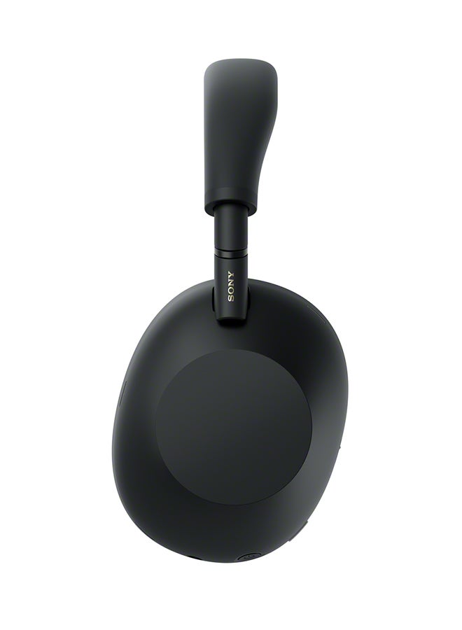 Sony - WH-1000XM6 Wireless Over-Ear Noise Cancelling Headphones – Hi-Res Audio, Foldable Design, 30-Hour Battery, Bluetooth Multipoint + ULT10 Speaker - Black - Image 1