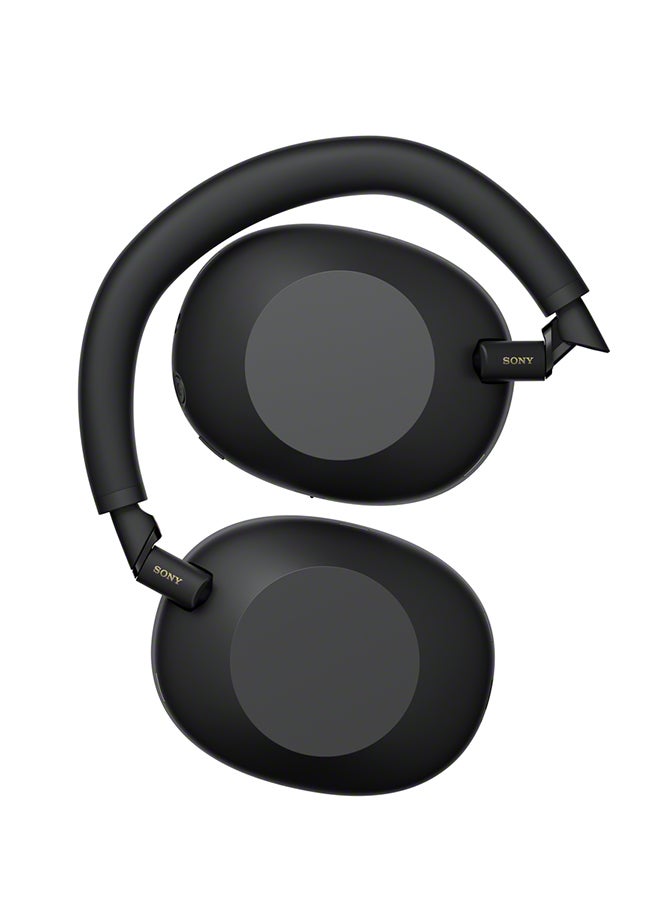 Sony - WH-1000XM6 Wireless Over-Ear Noise Cancelling Headphones – Hi-Res Audio, Foldable Design, 30-Hour Battery, Bluetooth Multipoint + ULT10 Speaker - Black - Image 1
