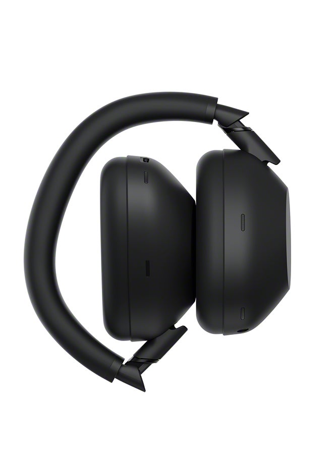 Sony - WH-1000XM6 Wireless Over-Ear Noise Cancelling Headphones – Hi-Res Audio, Foldable Design, 30-Hour Battery, Bluetooth Multipoint + ULT10 Speaker - Black - Image 1