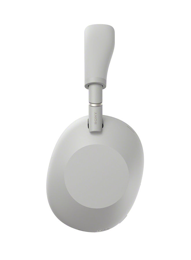 Sony - WH-1000XM6 Wireless Over-Ear Noise Cancelling Headphones – Hi-Res Audio, Foldable Design, 30-Hour Battery, Bluetooth Multipoint + ULT10 Speaker - Silver - Image 1