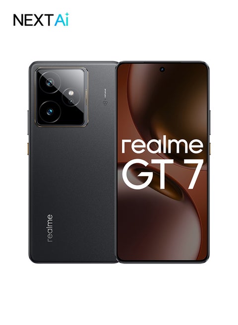 GT7 AI Phone Dual SIM lceSense Black 12GB RAM 512GB - Middle East Version