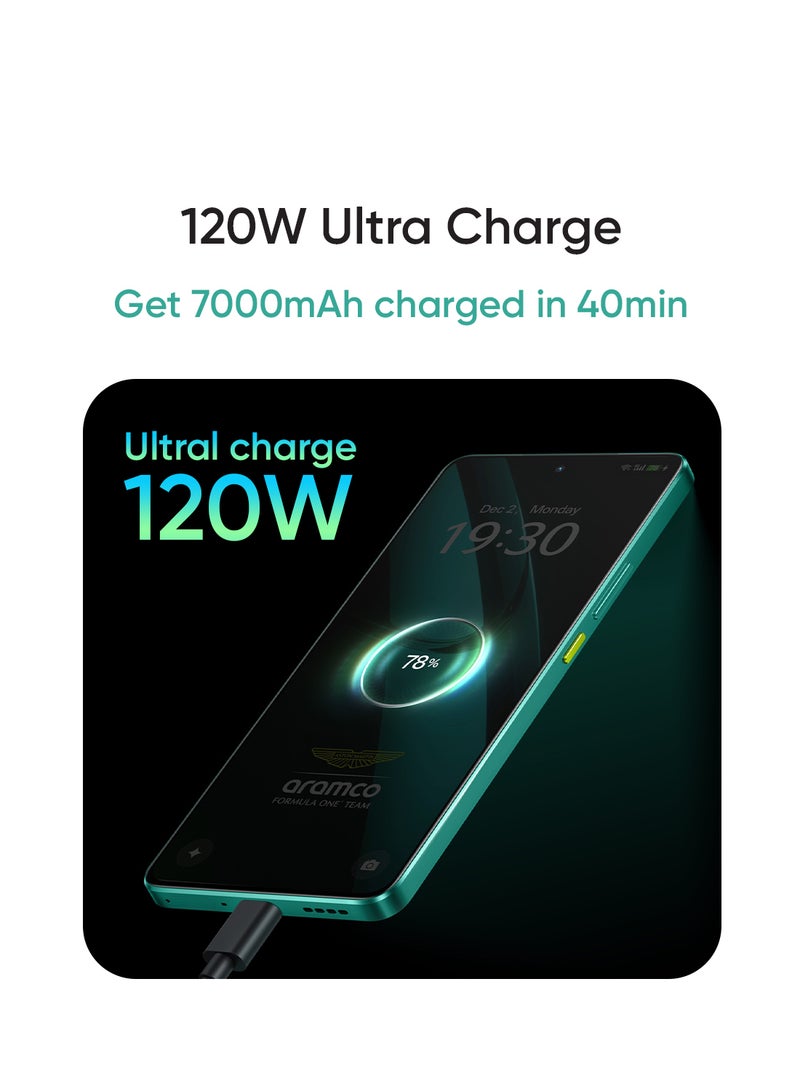 GT7 Aston Martin Dream Edition AI Phone Dual SIM Green 16GB RAM 512GB - Middle East Version