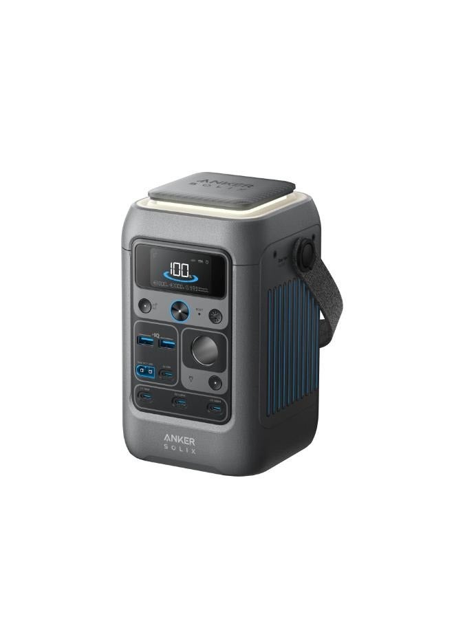 Anker 90000 mAh SOLIX C300 DC Portable Power Station - 288Wh | 300W Dark Gray  - Image 1