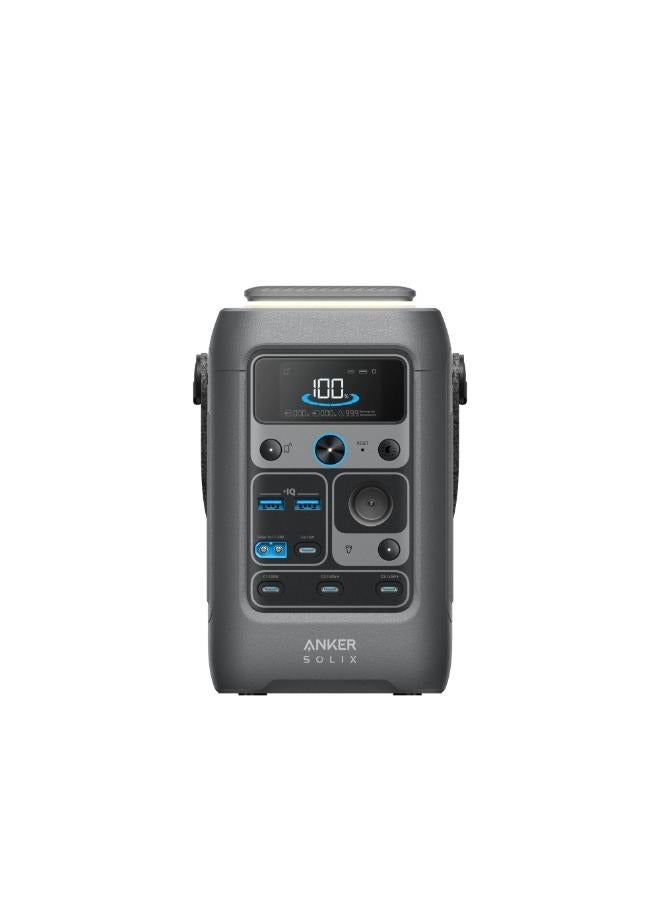 Anker 90000 mAh SOLIX C300 DC Portable Power Station - 288Wh | 300W Dark Gray  - Image 4