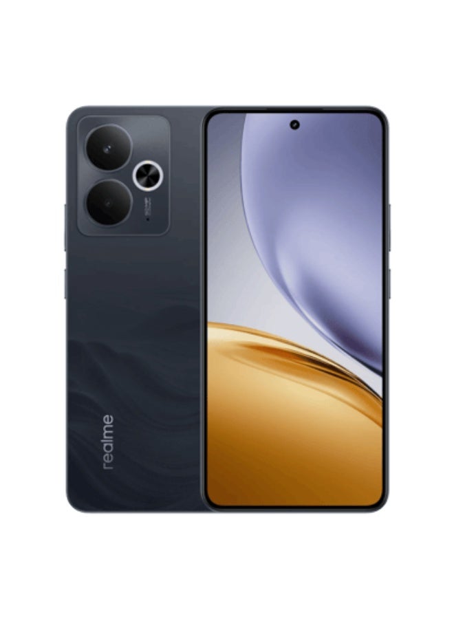 realme - 14T Dual SIM Obsidian Black 8GB  RAM 256GB 5G With Realme Buds T01 - Image 1
