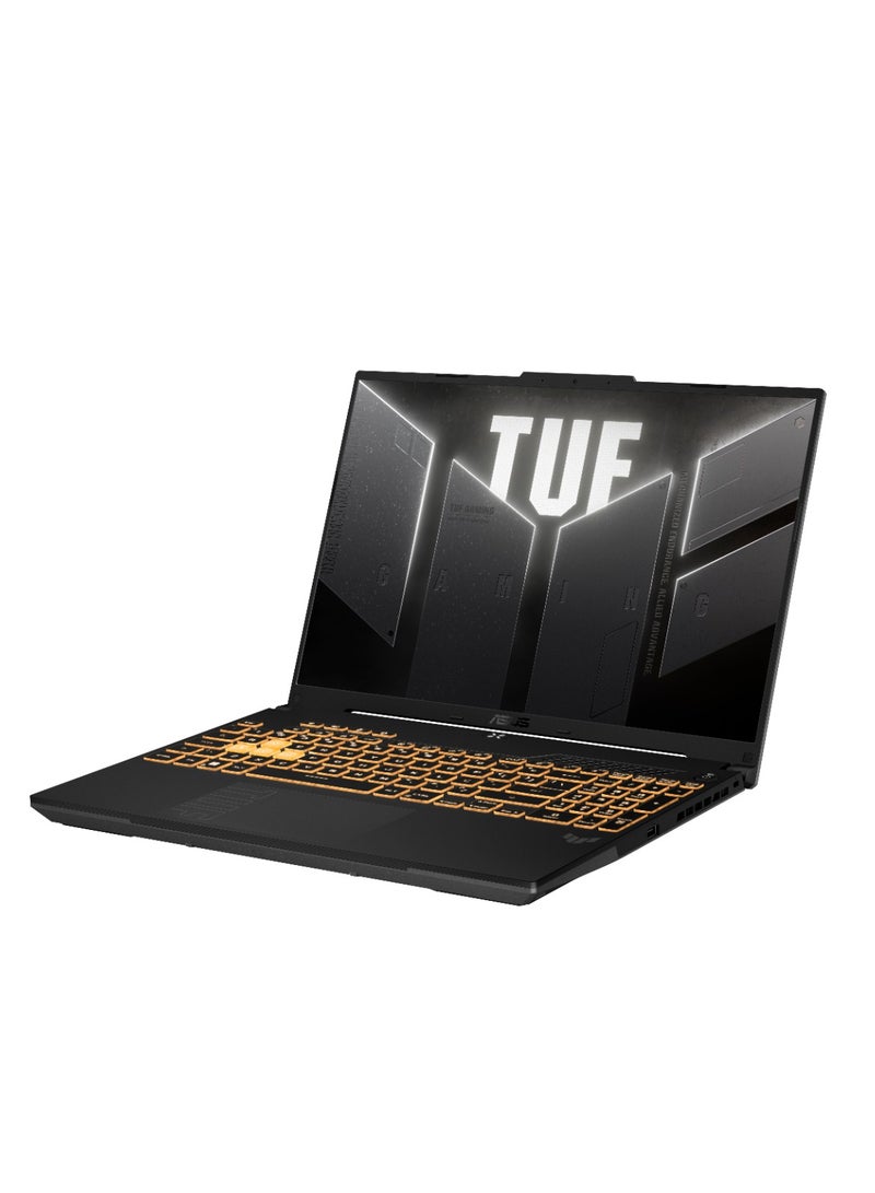 أسوس - Notebook ASUS TUF Gaming F16 FX607VU- RL007W-I7 13620H RTX 4050 16GB RAM 512GB SSD- Win11 English/Arabic Mecha Gray - Image 1