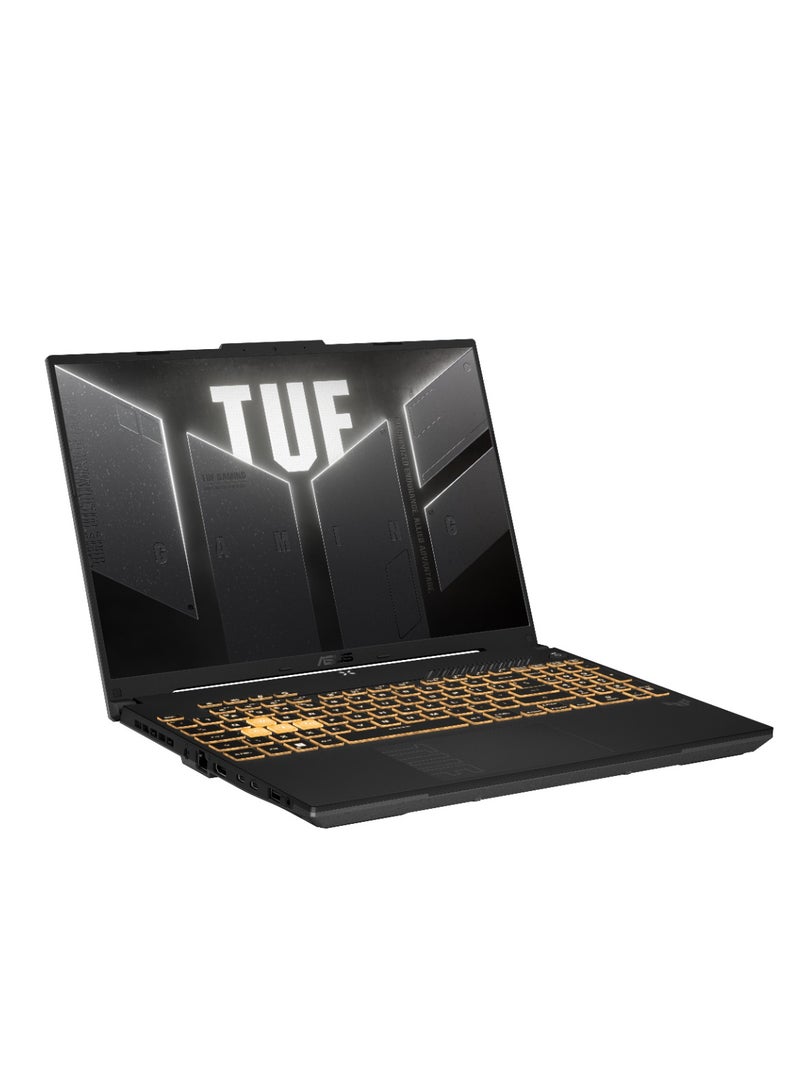 أسوس - Notebook ASUS TUF Gaming F16 FX607VU- RL007W-I7 13620H RTX 4050 16GB RAM 512GB SSD- Win11 English/Arabic Mecha Gray - Image 1