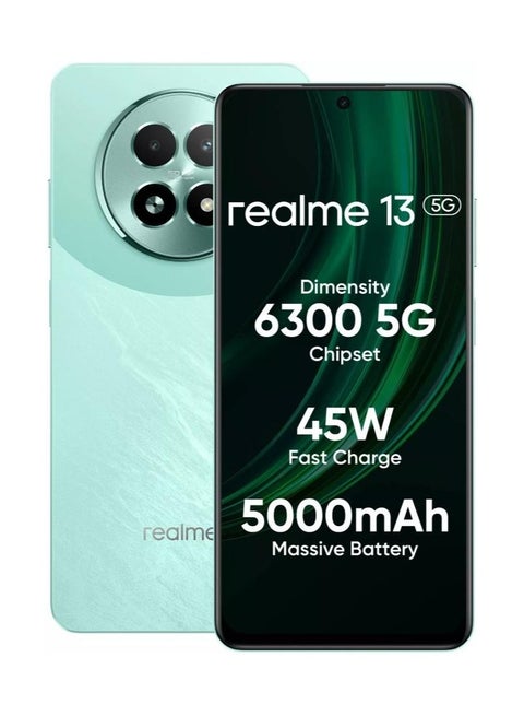 Realme 13 Dual SIM Speed Green 12GB 256GB 5G - Middle East Version
