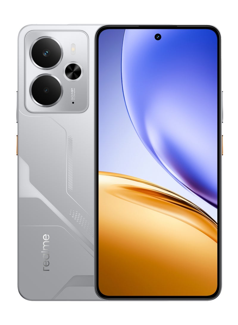 ريل مي 14 Dual SIM Mecha Silver 12G RAM 256GB 5G With Realme Buds T01  - Image 2