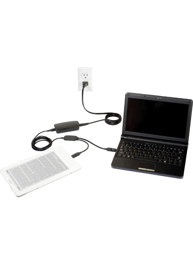 تارجوس NETBOOK 45W Charger With Charging tips L106, L108, L124, L125A, L127, L131 For Acer, Asus, Compaq, Dell, HP, IBM, Lenovo, MSI, and Samsung black  - Image 4