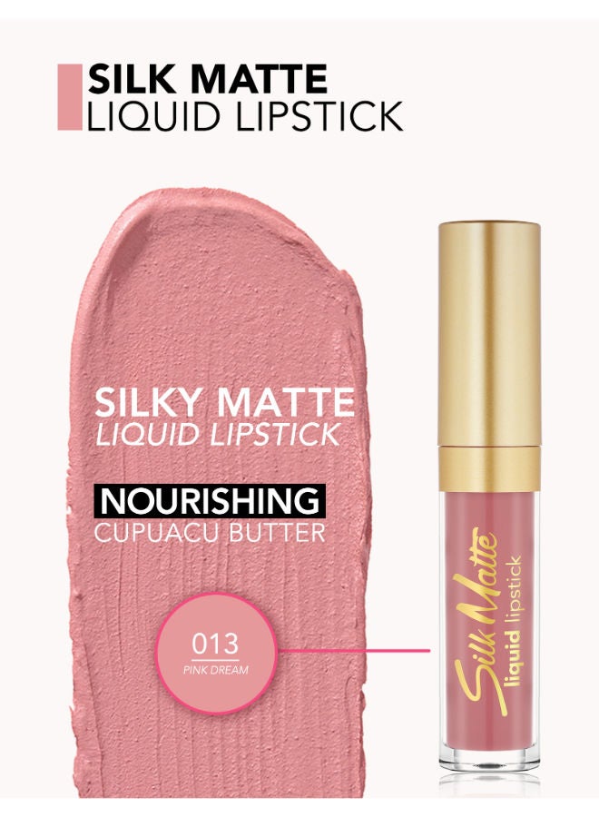 فلورمار أحمر شفاه سائل غير لامع 013 حلم وردي - Image 3