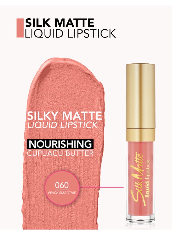 flormar Silk Matte Liquid Lipstick LLS-60 PEACH SMOOTHIE - Image 3