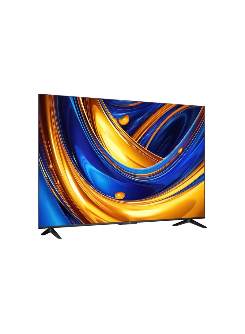 55-Inch P655 UHD LED 4K Smart TV + 2.0 Channel Premium Soundbar | [Google TV, AiPQ Processor, 60Hz, HDR10, Metallic Bezel-less body] + [HDMI (ARC), USB, Bluetooth, FM Station, Aux] - (2024 Model) 55P655+SOUNDBAR Black