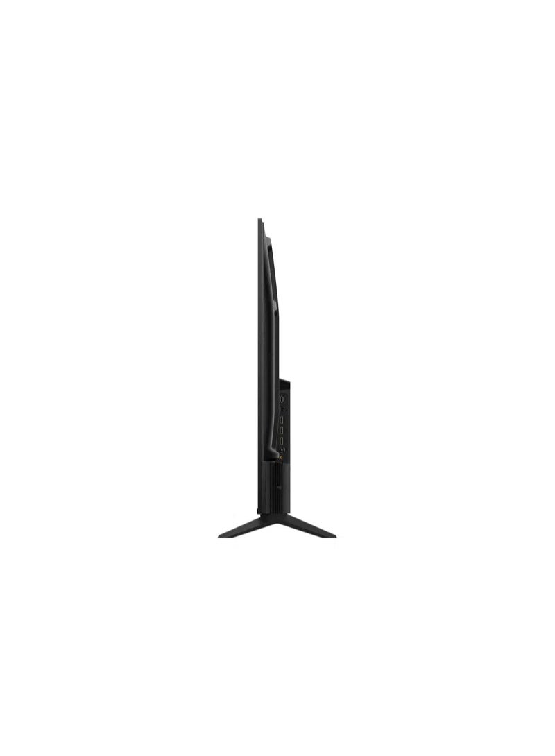 55-Inch P655 UHD LED 4K Smart TV + 2.0 Channel Premium Soundbar | [Google TV, AiPQ Processor, 60Hz, HDR10, Metallic Bezel-less body] + [HDMI (ARC), USB, Bluetooth, FM Station, Aux] - (2024 Model) 55P655+SOUNDBAR Black